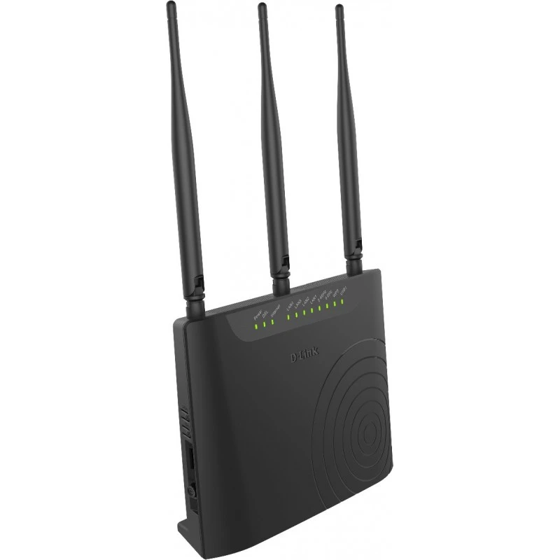 D-Link DSL-2877AL Dual Band Wireless AC750 ADSL2+ Modem Router (Black) D-Link DSL-2877AL Dual Band Wireless AC750 ADSL2+ Modem Router (Black)