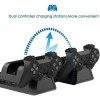Microware PS4 Vertical Stand with Cooling & Charging Dock