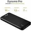 PTron 10000 mAh Lithium_Polymer Dynamo Pro Power Bank with 18 Watt Fast Charging, Black PTron 10000 mAh Lithium_Polymer Dynamo Pro Power Bank with 18 Watt Fast Charging, Black