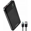PTron 10000 mAh Lithium_Polymer Dynamo Pro Power Bank with 18 Watt Fast Charging, Black PTron 10000 mAh Lithium_Polymer Dynamo Pro Power Bank with 18 Watt Fast Charging, Black