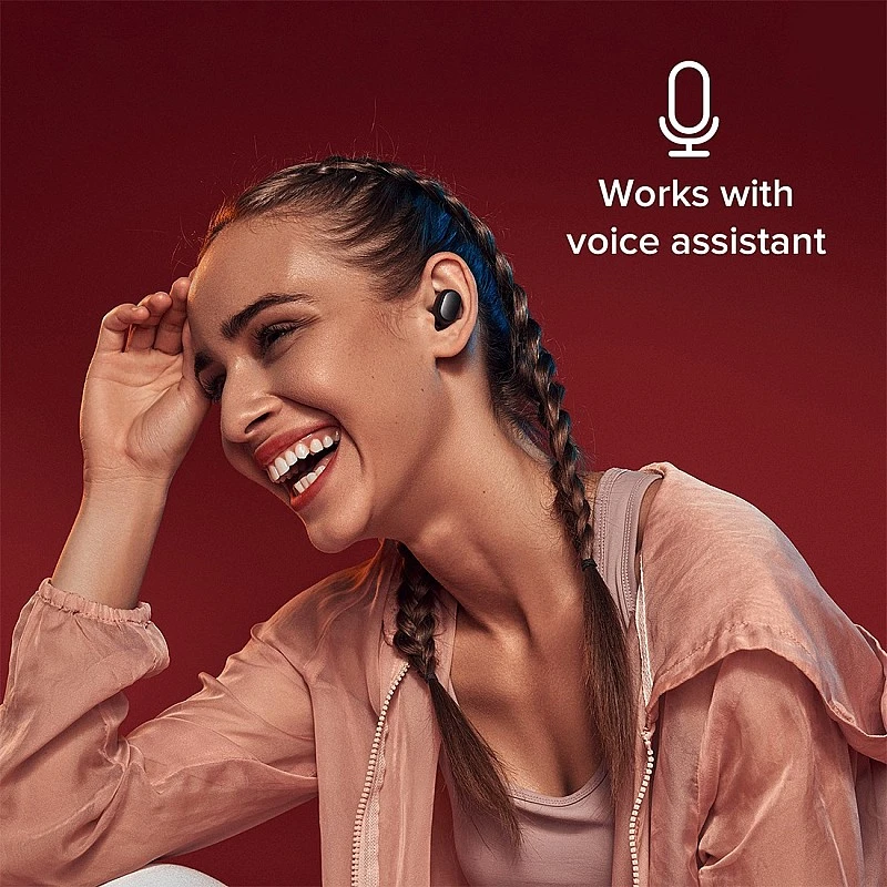 Redmi Earbuds S (with Gaming Mode), Up to 12 Hours of Playback time, IPX4 Sweat & Splash Proof, DSP ENC for Calls Redmi Earbuds S (with Gaming Mode), Up to 12 Hours of Playback time, IPX4 Sweat & Splash Proof, DSP ENC for Calls