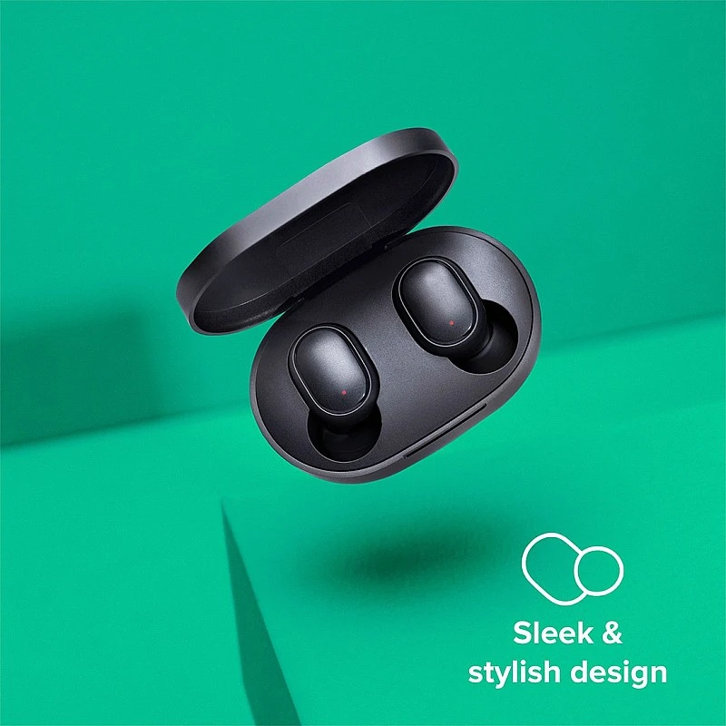 Redmi Earbuds S (with Gaming Mode), Up to 12 Hours of Playback time, IPX4 Sweat & Splash Proof, DSP ENC for Calls Redmi Earbuds S (with Gaming Mode), Up to 12 Hours of Playback time, IPX4 Sweat & Splash Proof, DSP ENC for Calls