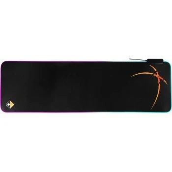Cosmic Byte Equinox RGB Mousepad with 4 Port USB Hub, 1000x300x4MM (Black)