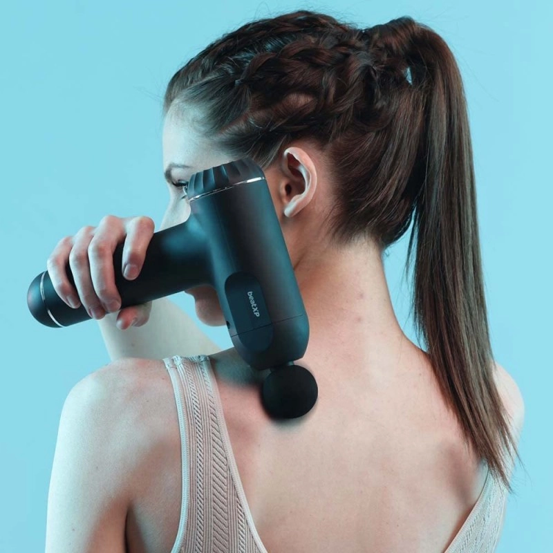 beatXP Deep Tissue Massage Gun Percussion Muscle Massager for Full Body Pain Relief of Neck, Shoulder, Back, Foot 