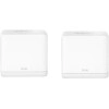 Mercusys Halo H30G(2-pack) Mesh Router 2.4 GHz, 5 GHz 1300 Mbps Wifi Speed Dual Band Internal Antenna Ethernet (Cable Broadband)  (White)