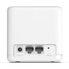 Mercusys Halo H30G(2-pack) Mesh Router 2.4 GHz, 5 GHz 1300 Mbps Wifi Speed Dual Band Internal Antenna Ethernet (Cable Broadband)  (White)