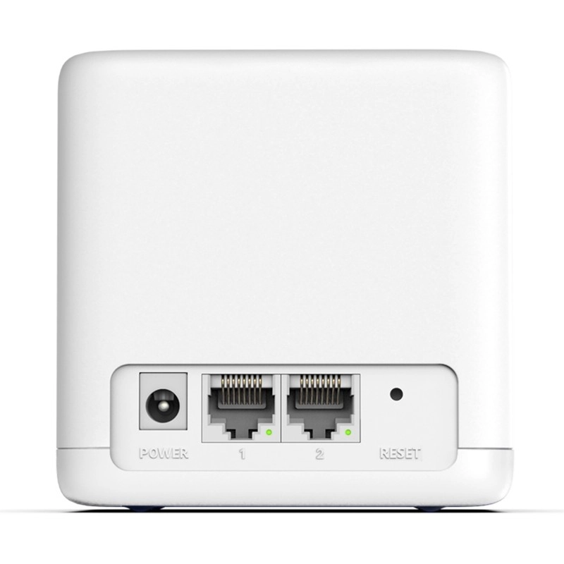 Mercusys Halo H30G(2-pack) Mesh Router 2.4 GHz, 5 GHz 1300 Mbps Wifi Speed Dual Band Internal Antenna Ethernet (Cable Broadband)  (White)