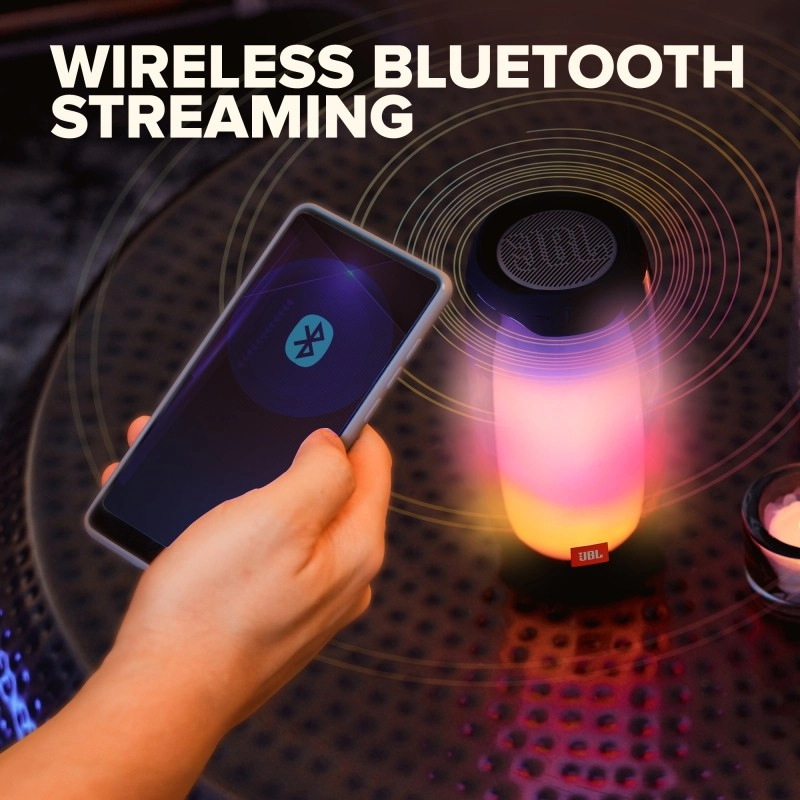 JBL Pulse 4 20 W Bluetooth Speaker with 12Hours Playtime, PartyBoost & IPX7 Waterproof (Black) JBL Pulse 4 20 W Bluetooth Speaker with 12Hours Playtime, PartyBoost & IPX7 Waterproof (Black)