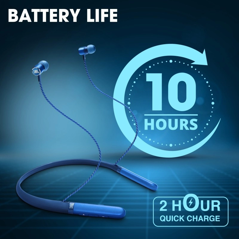 JBL LIVE200BT in-Ear Wireless Neckband Headphones with 10 Hours Playtime Black JBL LIVE200BT in-Ear Wireless Neckband Headphones with 10 Hours Playtime Black