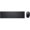 Dell KM5221W Pro Wireless USB Keyboard and Mouse Set Quiet Keyboard, Full-Sized Keyboard, Ambidextrous Mouse Black Dell KM5221W Pro Wireless USB Keyboard and Mouse Set Quiet Keyboard, Full-Sized Keyboard, Ambidextrous Mouse Black