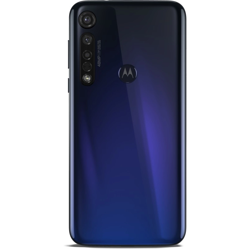 Motorola Moto G8 Plus Phone (Cosmic Blue, 64 GB, 4 GB RAM) Refurbished 