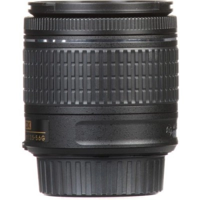 NIKON AF-P DX NIKKOR 18 - 55 mm F/3.5 - 5.6G VR Telephoto Zoom Lens  (Black)