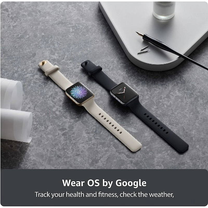 OPPO Watch 46 mm WiFi Smartwatch (Gold Strap, Regular) OPPO Watch 46 mm WiFi Smartwatch (Gold Strap, Regular)