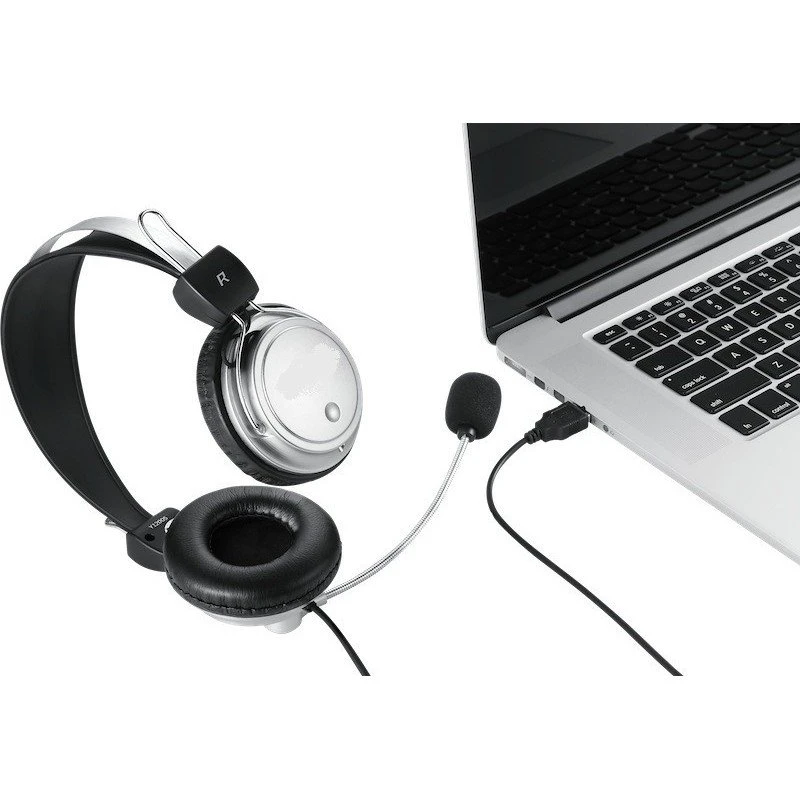 Quantum QHM862 USB STEREO WITH MIC Wired Headset (Multicolor, On the Ear)- Quantum QHM862 USB STEREO WITH MIC Wired Headset (Multicolor, On the Ear)-