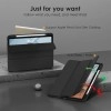 Proelite Flip Cover for iPad Air 11, iPad Pro 11 4th/3rd Gen, Air 10.9 5th/4th Gen with soft Edge  (Black, Hard Case, Pack of: 1)
