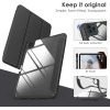 Proelite Flip Cover for iPad Air 11, iPad Pro 11 4th/3rd Gen, Air 10.9 5th/4th Gen with soft Edge  (Black, Hard Case, Pack of: 1)