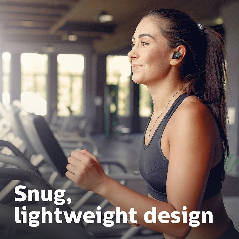 Philips Audio TWS Tat1215 Bluetooth Truly Wireless in Ear Earbuds with Mic with 18 Hr Playtime - 6+12, Ipx4, Voice Assistant (Black) Philips Audio TWS Tat1215 Bluetooth Truly Wireless in Ear Earbuds with Mic with 18 Hr Playtime - 6+12, Ipx4, Voice Assistant (Black)