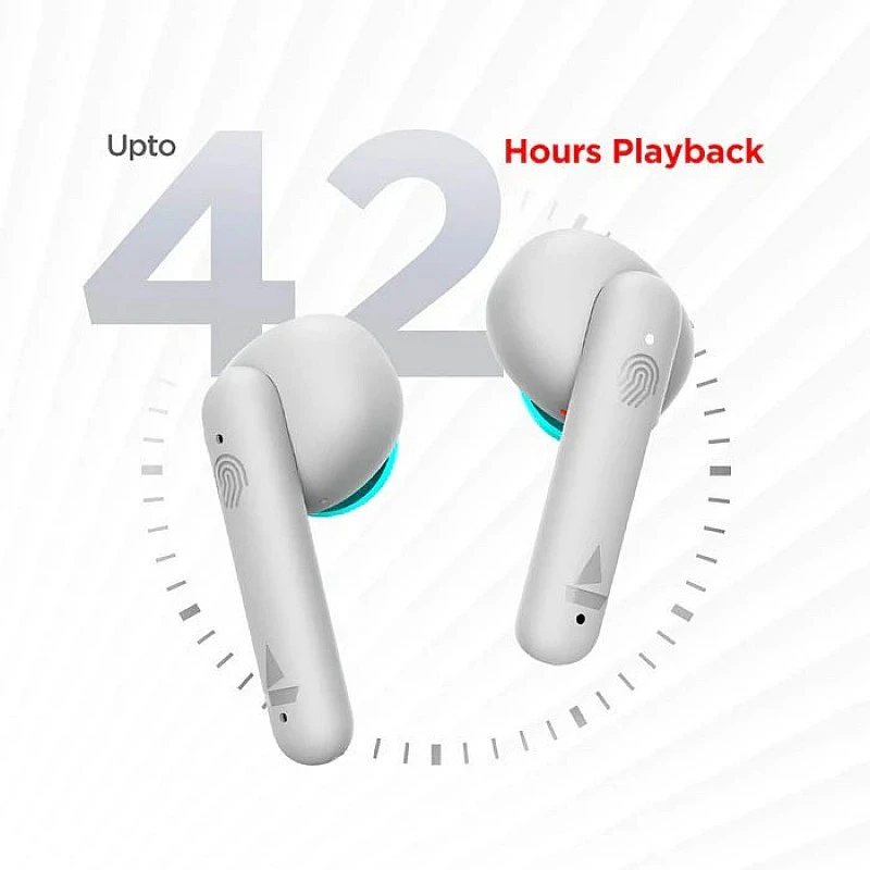 boAt Airdopes 141 ANC, Active Noise Cancellation(~32dB), 50ms Low Latency, 4Mics ENx,42Hrs Battery, Fast Charge,IPX5, v5.3 Bluetooth Earbuds, TWS Ear Buds Wireless Earphones with mic boAt Airdopes 141 ANC, Active Noise Cancellation(~32dB), 50ms Low Latency, 4Mics ENx,42Hrs Battery, Fast Charge,IPX5, v5.3 Bluetooth Earbuds, TWS Ear Buds Wireless Earphones with mic