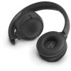 JBL Tune 500BT by Harman Powerful Bass Wireless On-Ear Headphones with Mic (Black)