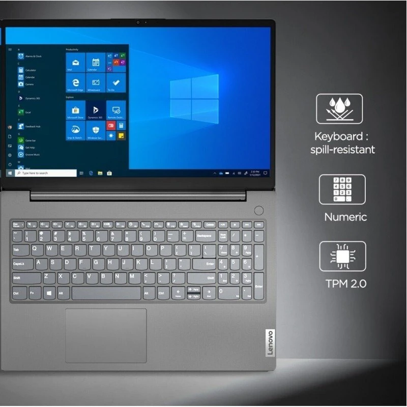 Lenovo V15 AMD Ryzen 3 5300U 15.6" (39.62cm) FHD 250 nits Antiglare Thin and Light Laptop (8GB/512GB SSD/Windows 82KDA01BIH Lenovo V15 AMD Ryzen 3 5300U 15.6" (39.62cm) FHD 250 nits Antiglare Thin and Light Laptop (8GB/512GB SSD/Windows 82KDA01BIH