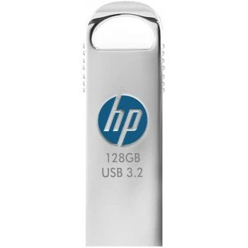 HP x306w 128GB USB 3.2 Pen Drive, Silver