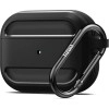 Tizum Silicone Press and Release Headphone Case For Apple Airpods Pro 1st Generation  (Black)