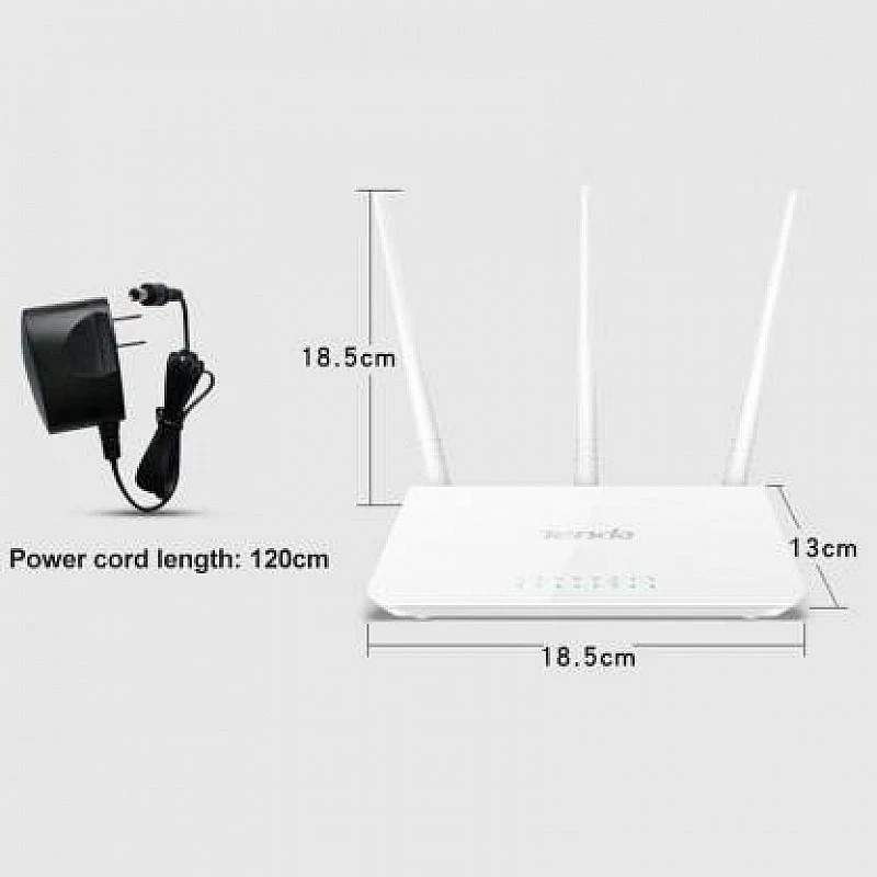 Tenda F3 300Mbps Wi-Fi Router White Tenda F3 300Mbps Wi-Fi Router White