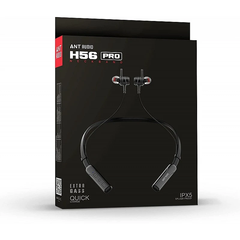 ANT AUDIO H56 PRO Bluetooth Headset (Black, True Wireless) ANT AUDIO H56 PRO Bluetooth Headset (Black, True Wireless)