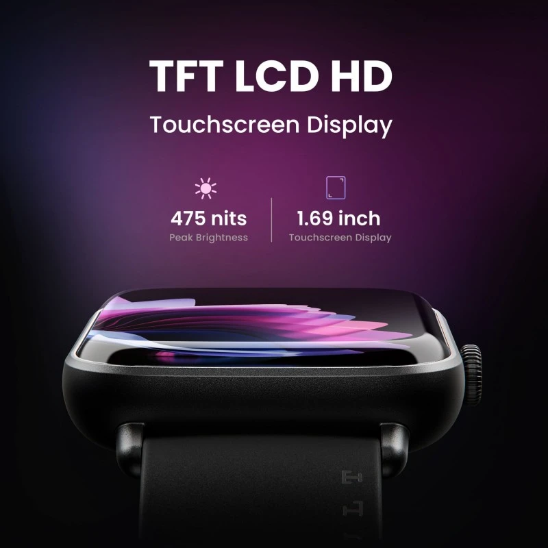 Boult Cosmic 1.69 inch Display, Complete Health Monitoring, Multiple Watch Faces, IP67 Smartwatch (Black Strap, Free Size) Boult Cosmic 1.69 inch Display, Complete Health Monitoring, Multiple Watch Faces, IP67 Smartwatch (Black Strap, Free Size)