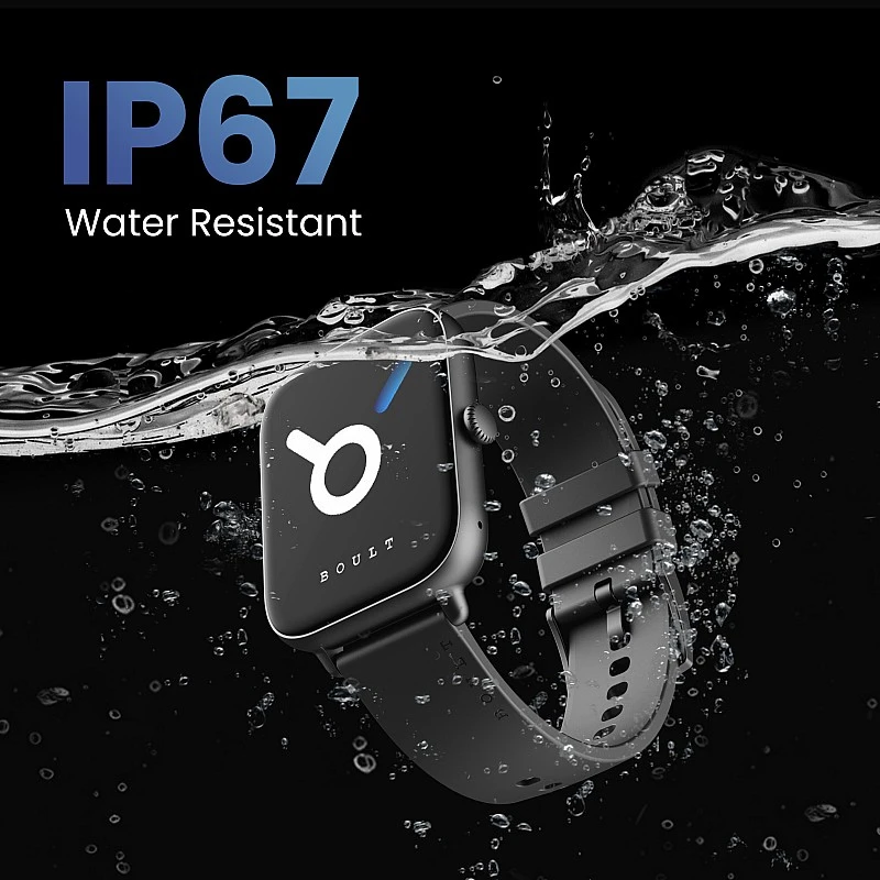 Boult Ridge BT Calling 1.8 HD Display Zinc Alloy Frame 140 Watch Faces Smartwatch Black Strap Free Size Boult Ridge BT Calling 1.8 HD Display Zinc Alloy Frame 140 Watch Faces Smartwatch Black Strap Free Size