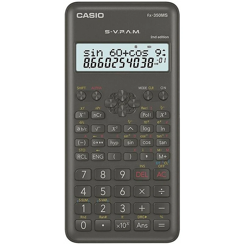 CASIO FX-350MS 2nd Edition Scientific Calculator (12 Digit) CASIO FX-350MS 2nd Edition Scientific Calculator (12 Digit)