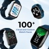DEFY Space 1.69" HD Display Smartwatch (Blue Strap, Free Size)