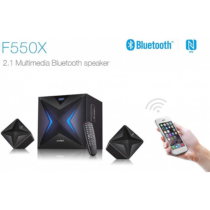 F&D F550X 56 W Bluetooth Home Theatre Black F&D F550X 56 W Bluetooth Home Theatre Black