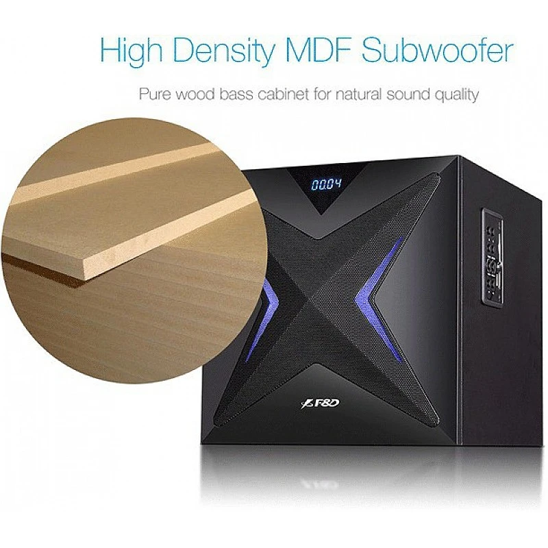 F&D F550X 56 W Bluetooth Home Theatre Black F&D F550X 56 W Bluetooth Home Theatre Black