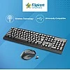 Flipkart SmartBuy IG9100, Keyboard & Mouse Combo- Wireless Multi-device Keyboard (Black) Flipkart SmartBuy IG9100, Keyboard & Mouse Combo- Wireless Multi-device Keyboard (Black)