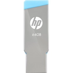 HP HP-64GB-V301W 64 GB Pen Drive (Silver, Blue)