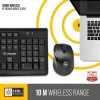Lapcare Wireless Combo 104 Key Keyboard + Mouse 1200dpi - non Multimedia Lapcare Wireless Combo 104 Key Keyboard + Mouse 1200dpi - non Multimedia