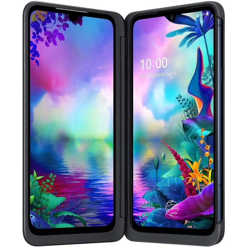LG G8X (Black, 128 GB) (6 GB RAM) refurbished