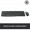 Logitech MK120 USB 2.0 Keyboard and Mouse Combo (Black) Logitech MK120 USB 2.0 Keyboard and Mouse Combo (Black)