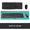 Logitech MK120 USB 2.0 Keyboard and Mouse Combo (Black) Logitech MK120 USB 2.0 Keyboard and Mouse Combo (Black)