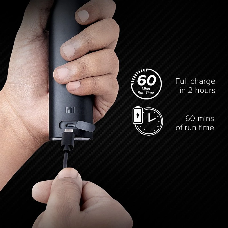 Mi XXQ02HM Runtime: 60 min Trimmer for Men Black Mi XXQ02HM Runtime: 60 min Trimmer for Men Black