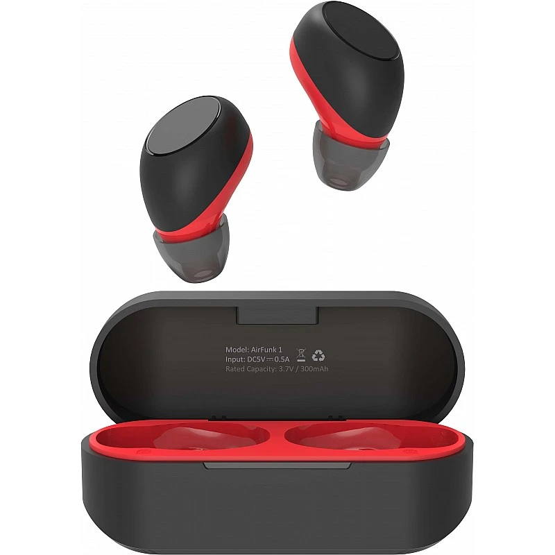 Micromax AirFunk 1 Bluetooth Headset (Black, True Wireless) Micromax AirFunk 1 Bluetooth Headset (Black, True Wireless)