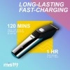 Misfit by boat t200 runtime 120 mins 6-in-1 trimmer for men black Misfit by boat t200 runtime 120 mins 6-in-1 trimmer for men black