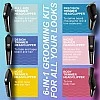 Misfit by boat t200 runtime 120 mins 6-in-1 trimmer for men black Misfit by boat t200 runtime 120 mins 6-in-1 trimmer for men black