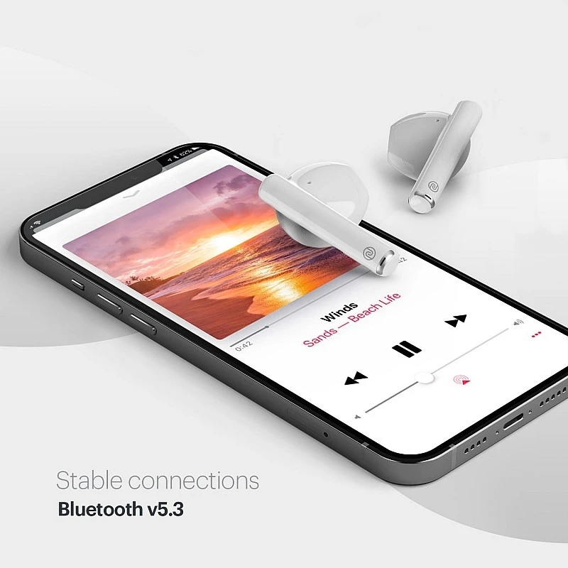 Noise Air Buds 2 with 40 Hours Playtime, 13mm Driver, Quad Mic with ENC, (White, True Wireless) Noise Air Buds 2 with 40 Hours Playtime, 13mm Driver, Quad Mic with ENC, (White, True Wireless)