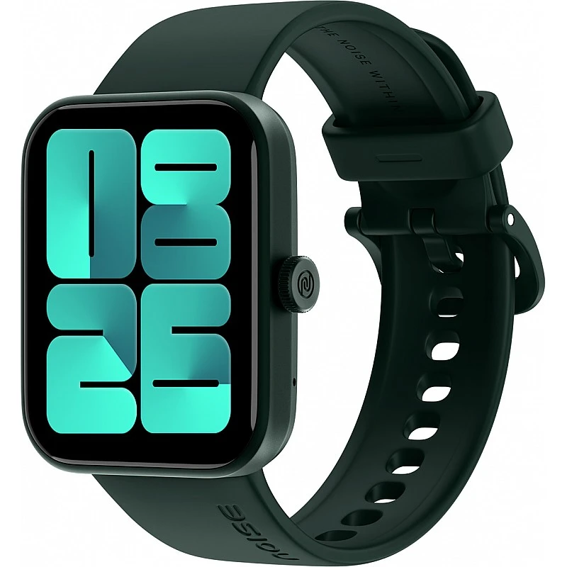 Noise ColorFit Caliber Buzz 1.69 Display with Advanced Bluetooth Calling & Powerful Battery Smartwatch Green Strap Noise ColorFit Caliber Buzz 1.69 Display with Advanced Bluetooth Calling & Powerful Battery Smartwatch Green Strap