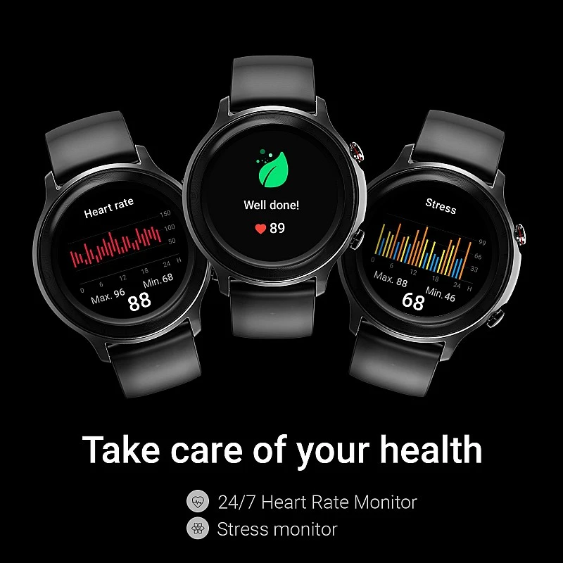 Noise Fit Active SpO2 Smartwatch (Black Strap, Regular) Noise Fit Active SpO2 Smartwatch (Black Strap, Regular)