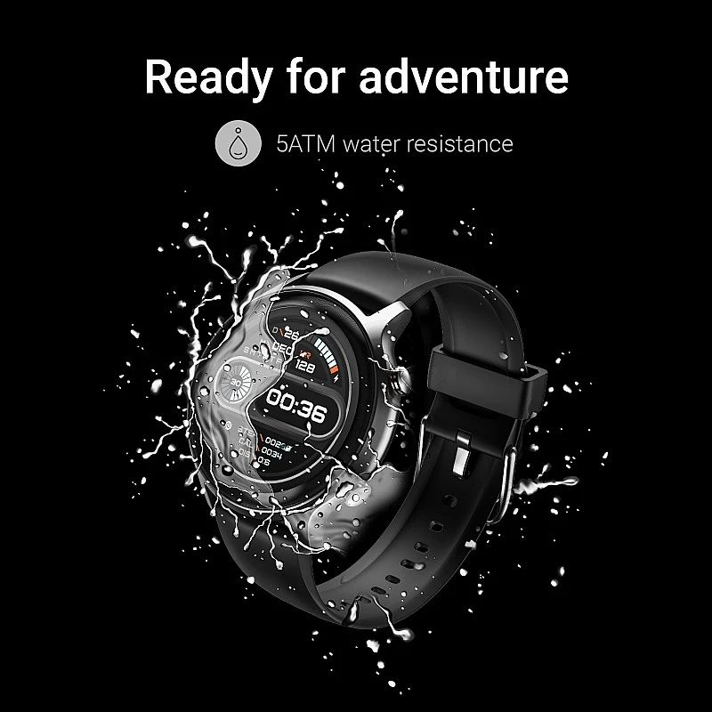 Noise Fit Active SpO2 Smartwatch (Black Strap, Regular) Noise Fit Active SpO2 Smartwatch (Black Strap, Regular)