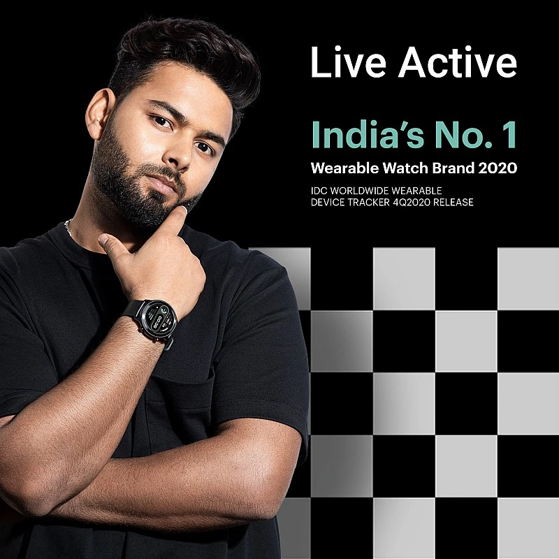 Noise Fit Active SpO2 Smartwatch (Black Strap, Regular) Noise Fit Active SpO2 Smartwatch (Black Strap, Regular)