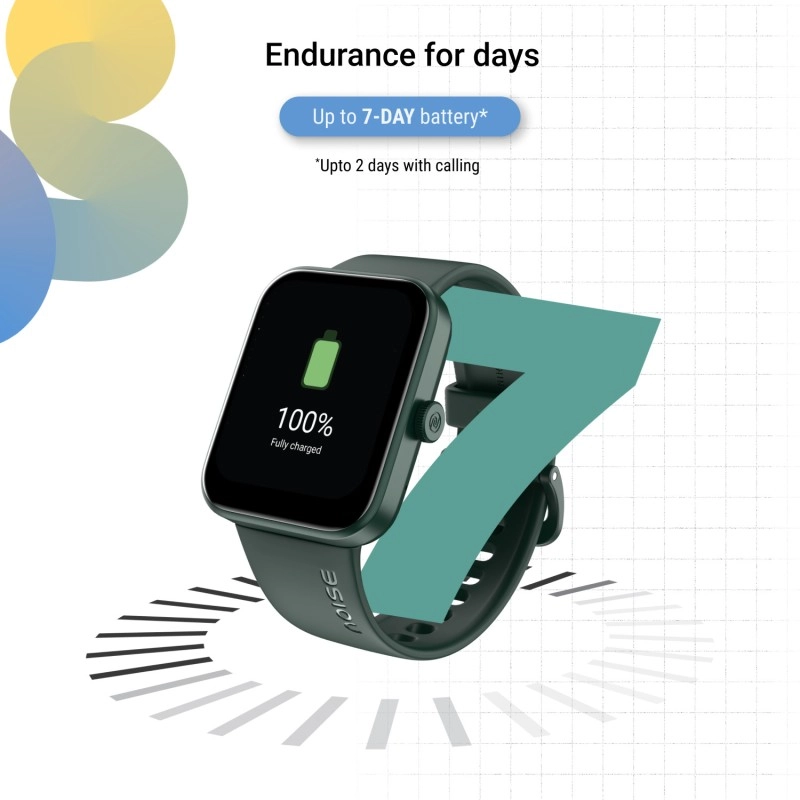 Noise ColorFit Loop Advanced Bluetooth Calling with 1.85 Display (Green Strap, Regular) Noise ColorFit Loop Advanced Bluetooth Calling with 1.85 Display (Green Strap, Regular)